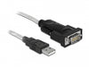 Delock 61308 Adapter Usb 2.0 Type-A > 1 X Serial Db9 Rs-232 + Adapter Db25