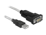 Delock 61308 Adapter Usb 2.0 Type-A > 1 X Serial Db9 Rs-232 + Adapter Db25