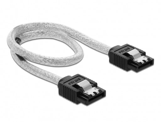 Delock 85341 Sata 6 Gb/S Cable 30 Cm Transparent