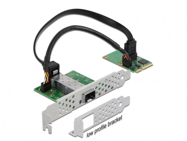 Delock 95267 Mini Pcie I/O Pcie Full Size 1 X Sfp Gigabit Lan