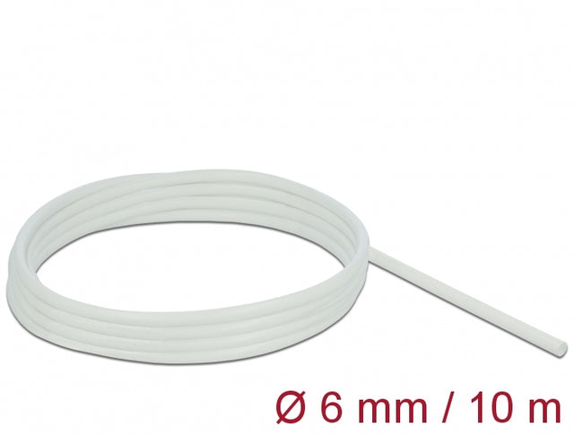 Delock 18930 Fiberglass Sleeving 10 M X 6 Mm White