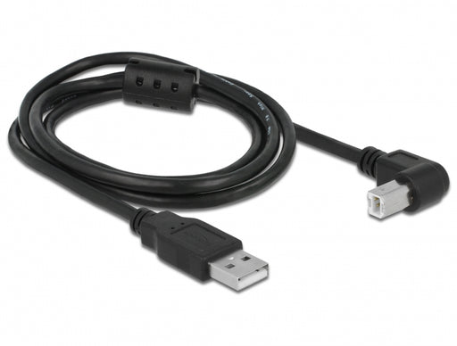 Delock 83519 Cable Usb 2.0 Type-A Male > Usb 2.0 Type-B Male Angled 1 M Black