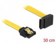 Delock 82804 Sata 6 Gb/S Cable Straight To Upwards Angled 30 Cm Yellow