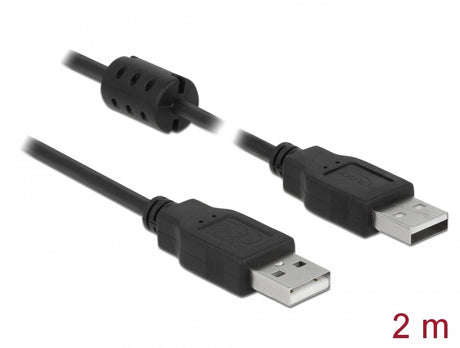 Delock 84891 Cable Usb 2.0 Type-A Male > Usb 2.0 Type-A Male 2.0 M Black