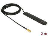 Delock 89497 Dab+ Dvb-T2 Antenna Smb Plug 20 Dbi Active Omnidirectional Black