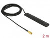 Delock 89497 Dab+ Dvb-T2 Antenna Smb Plug 20 Dbi Active Omnidirectional Black