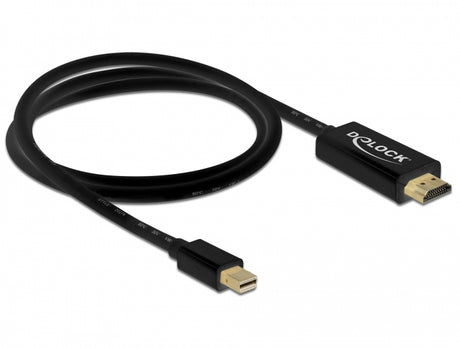 Delock 83698 Passive Mini Displayport 1.1 To Hdmi Cable 1 M