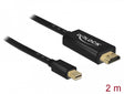 Delock 83699 Passive Mini Displayport 1.1 To Hdmi Cable 2 M