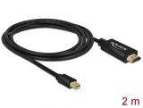 Delock 83699 Passive Mini Displayport 1.1 To Hdmi Cable 2 M