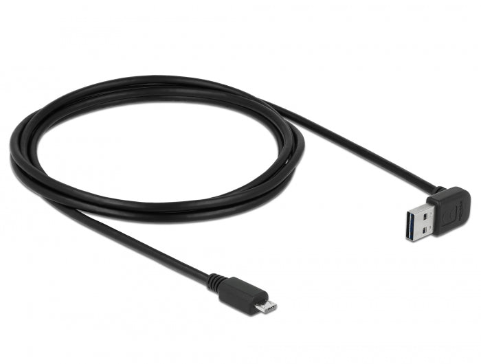 Delock 83536 Cable Easy-Usb 2.0 Type-A Male Angled Up / Down