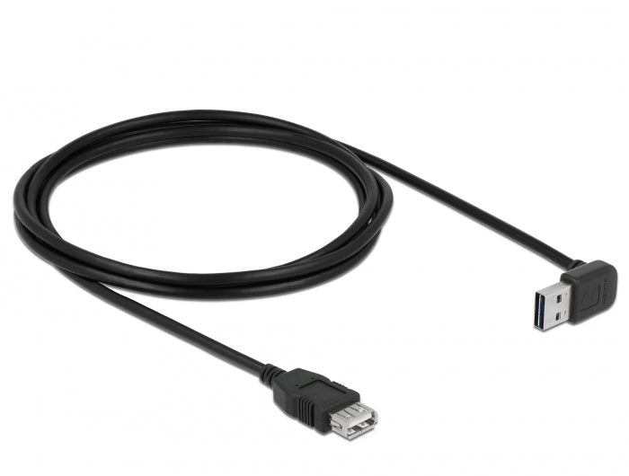 Delock 83548 Extension Cable Easy-Usb 2.0 Type-A Male Angled Up / Down