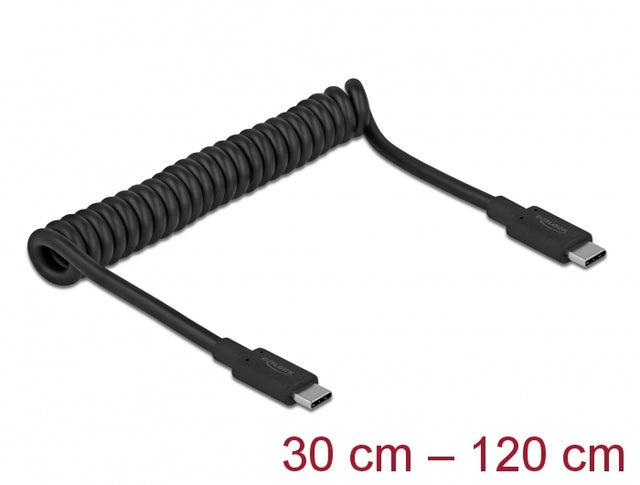 Delock 85350 Usb 3.1 Gen 2 Coiled Cable Type-C Male