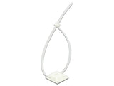 Delock 18834 Cable Tie Mount 25 X 25 Mm With Cable Tie L 300 X W 4.8 Mm White