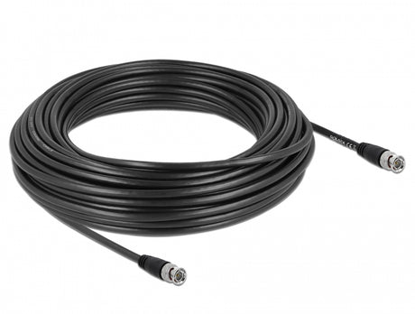 Delock 80087 Cable Bnc Male To Bnc Male 20 M