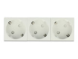 Delock 81323 Easy 45 Grounded Power Socket 3-Way