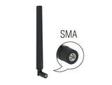 Delock 12635 Lte Antenna Sma Plug 1.9 - 2.3 Dbi Omnidirectional With Tilt Joint