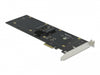 Delock 90433 Pci Express X2 Card For 4 X Sata Hdd / Ssd Raid