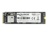 Delock 54080 M.2 Ssd Pcie / Nvme Key M 2280 - 512 Gb