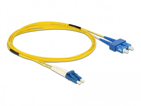 Delock 84610 Cable Optical Fibre Lc > Sc Singlemode Os2 2 M