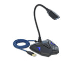 Delock 66330 Desktop Usb Gaming Microphone With Gooseneck And Mute Button