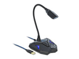 Delock 66330 Desktop Usb Gaming Microphone With Gooseneck And Mute Button