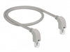 Delock 85860 Network Cable Rj45 Cat.5E Sf/Utp Downwards / Downwards Angled 2 M