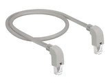 Delock 85859 Network Cable Rj45 Cat.5E Sf/Utp Downwards / Downwards Angled 1 M