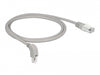 Delock 85865 Network Cable Rj45 Cat.6 S/Ftp Downwards Angled / Straight 1 M