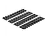 Delock 18307 Rubber Feet Round Self-Adhesive 6 X 2 Mm 80 Pieces Black