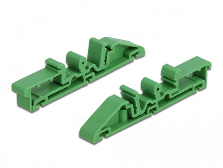 Delock 66261 Din Rail Clip For Pcb 85 Mm 4 Pieces