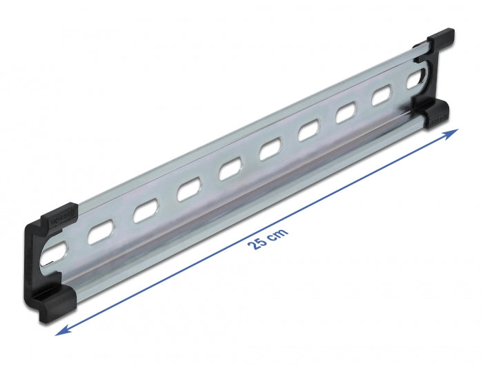 Delock 66192 Din Rail 35 X 7.5 Mm (25 Cm) Steel