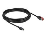 Delock 85949 Poweredusb Cable Male 24 V To Mini-Din 3 Pin Male 5 M