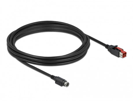 Delock 85948 Poweredusb Cable Male 24 V To Mini-Din 3 Pin Male 4 M