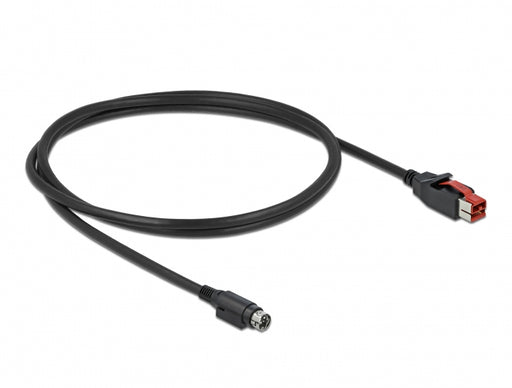 Delock 85945 Poweredusb Cable Male 24 V To Mini-Din 3 Pin Male 1 M