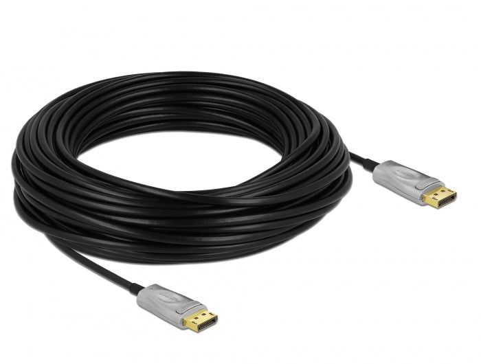 Delock 85888 Active Optical Cable Displayport 1.4 8K 25 M