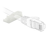 Delock 60179 Flat Cable Holder With Locking Clip Self-Adhesive 10 Pieces