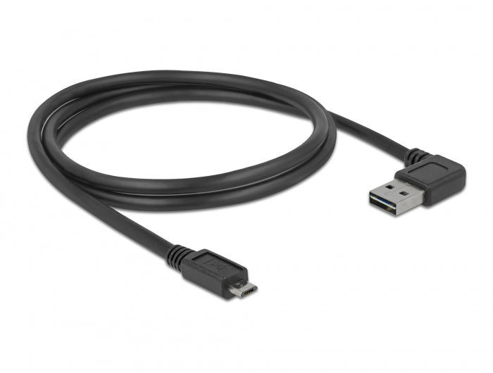 Delock 83382 Cable Easy-Usb 2.0 Type-A Male Angled Left / Right