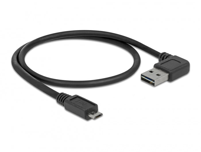 Delock 85163 Cable Easy-Usb 2.0 Type-A Male Angled Left / Right