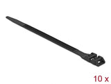 Delock 18889 Cable Tie With Double Locking L 250 X W 9 Mm Black 10 Pieces