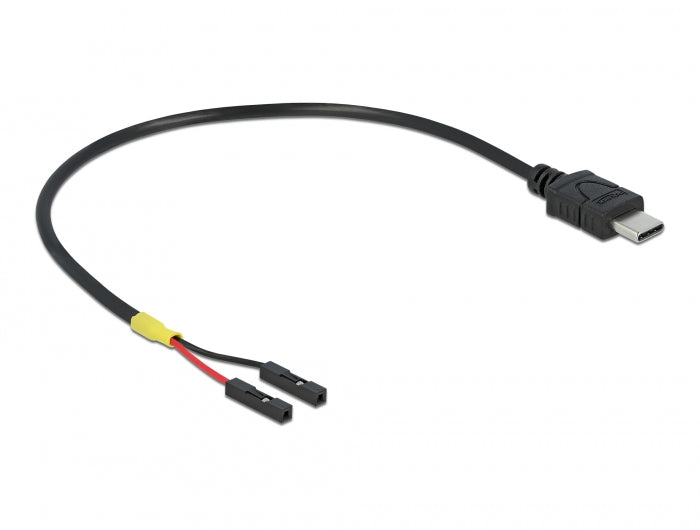 Delock 85395 Cable Usb Type-C™ Male > 2 X Pin Header Female Separate Power