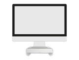 Delock 18324 Monitor Stand With Drawer White