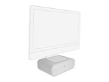 Delock 18325 Monitor Stand With Two Drawers White