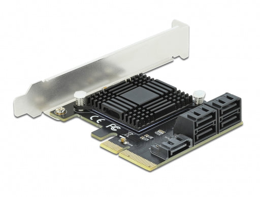 Delock 90498 5 Port Sata Pci Express X4 Card - Low Profile Form Factor