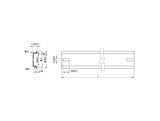 Delock 66170 Din Rail 35 X 7.5 Mm (10") Aluminium