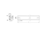 Delock 66173 Din Rail 35 X 7.5 Mm (25 Cm) Aluminium