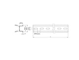 Delock 66183 Din Rail 35 X 15 Mm (50 Cm) Aluminium