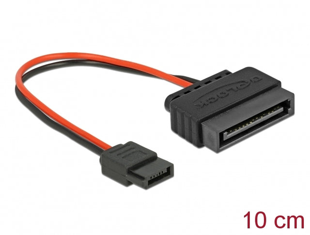 Delock 84873 Cable Power Sata 15 Pin Plug > Power Slim Sata 6 Pin Receptacle