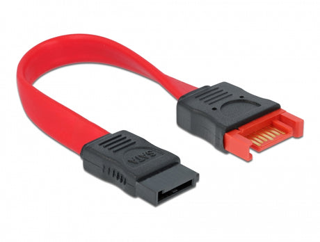 Delock 83951 Sata 6 Gb/S Extension Cable 10 Cm Red