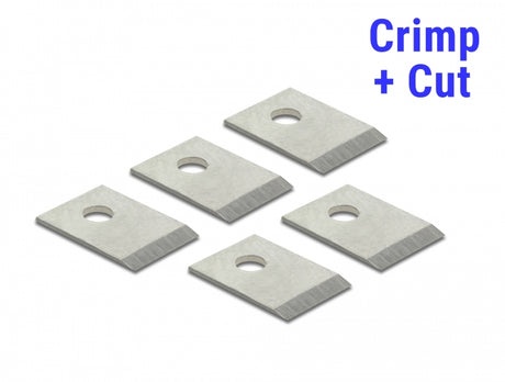 Delock 86499 Rj45 Crimp+Cut Blade Set 5 Pieces For 86450