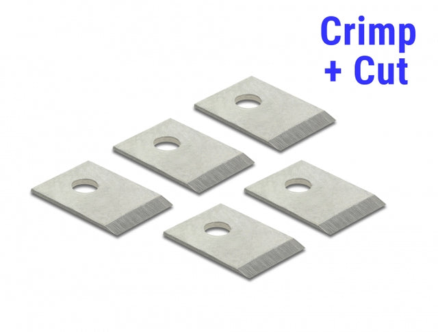 Delock 86499 Rj45 Crimp+Cut Blade Set 5 Pieces For 86450